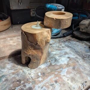 Twin Flame Tea Light Sycamore