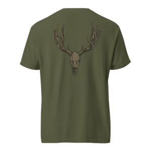 hemp skull back heavyweight box tee