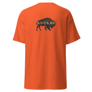 new jersey bison animal spirit autumn colors tee
